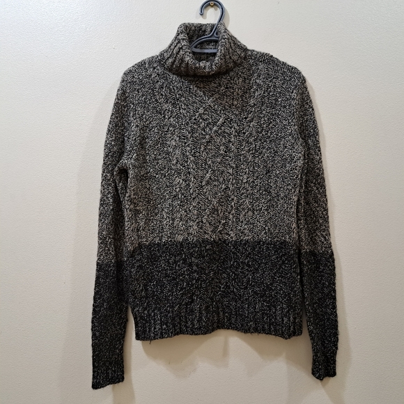VINCE Turtleneck Wool/ Yak Sweater - Picture 2 of 7